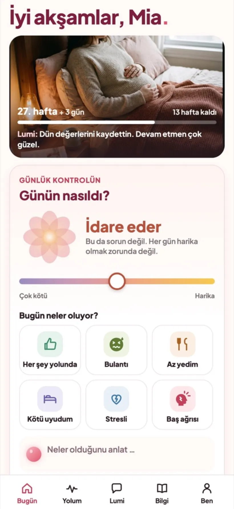 Sieben Sprachen, hier Türkisch